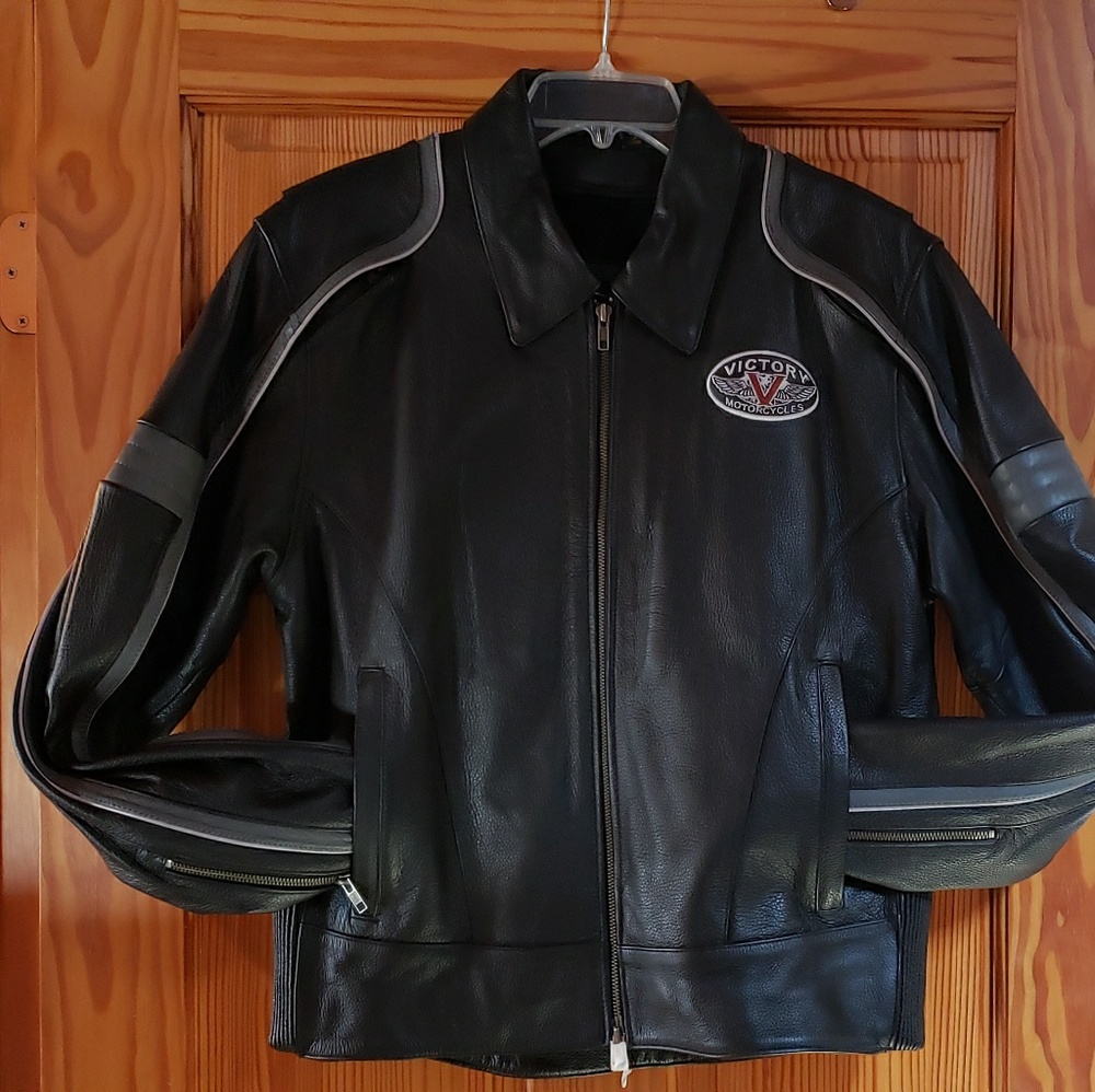 Leather motorcycle jacket NWOT